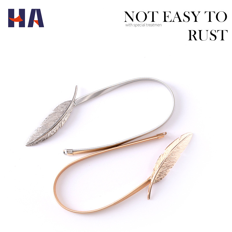 Hot Selling Feather Shape Clip Curtain Hooks Accessories Curtains Holders Tieback Buckle Home Decor Curtain Ties Back Tiebacks