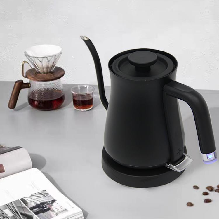 Offices Wholesale Cafe Tea Coffee Kettle 700ml Stainless Steel Inner Electric Gooseneck Kettle Coffee Pot