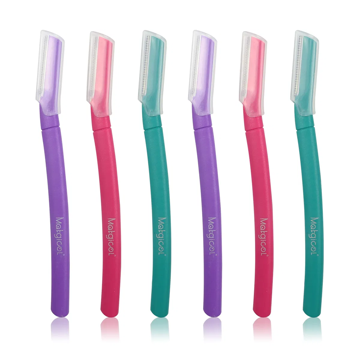 Precision Women's Eyebrow Razor with Ergonomic Grip for Easy Shaving