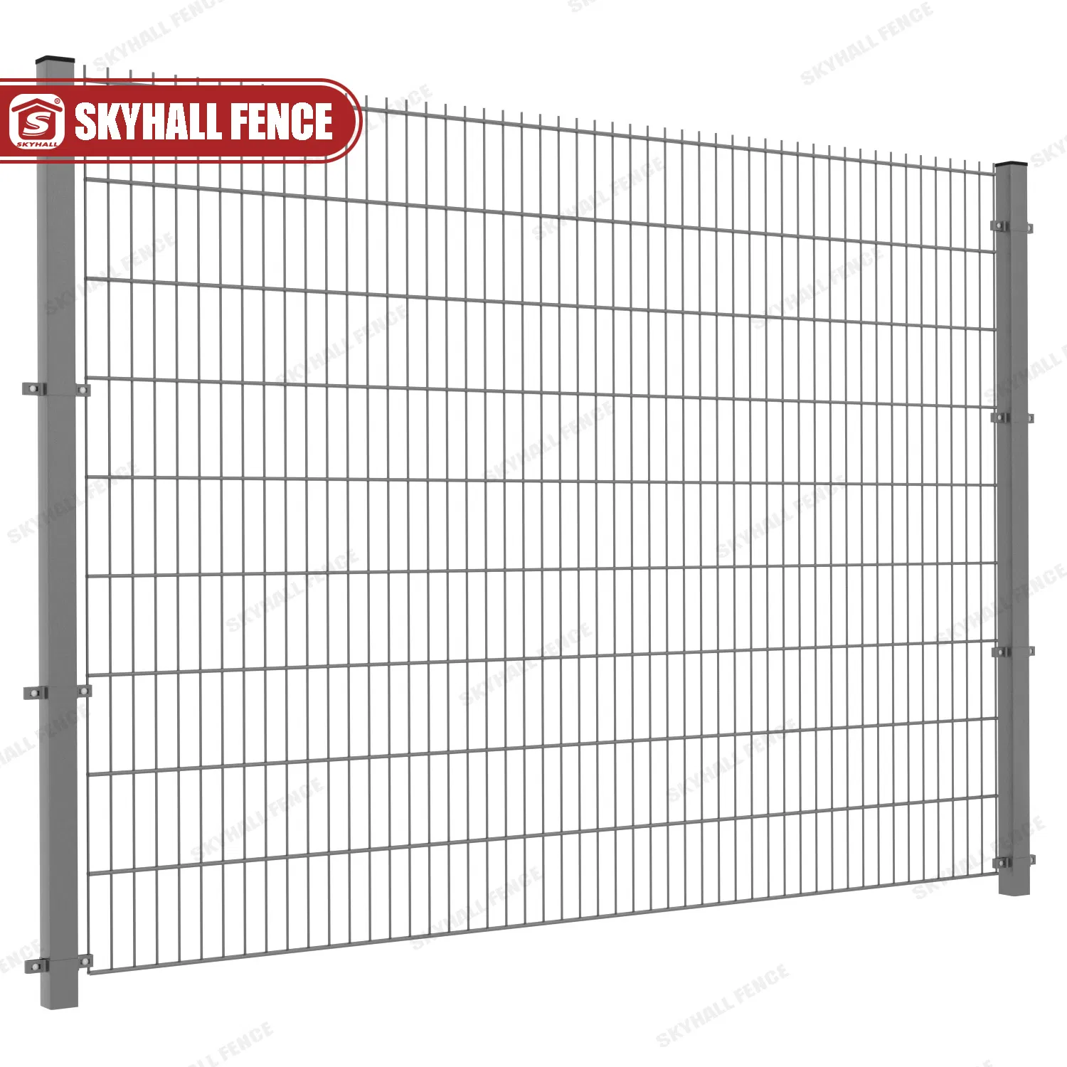 Wholesale Price 868 656 Double Horizontal Wire Mesh Fence for Sports Fields Stadiums Gardens