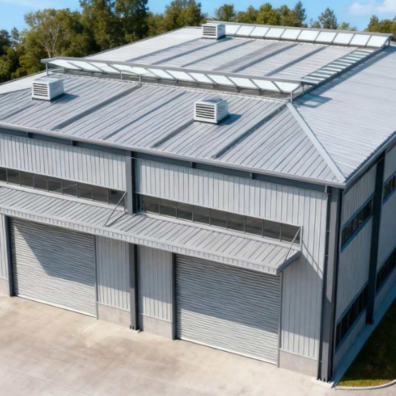 Industrial Steel Structure High Rise Building Storage Shed Warehouse and Plant CE Certified