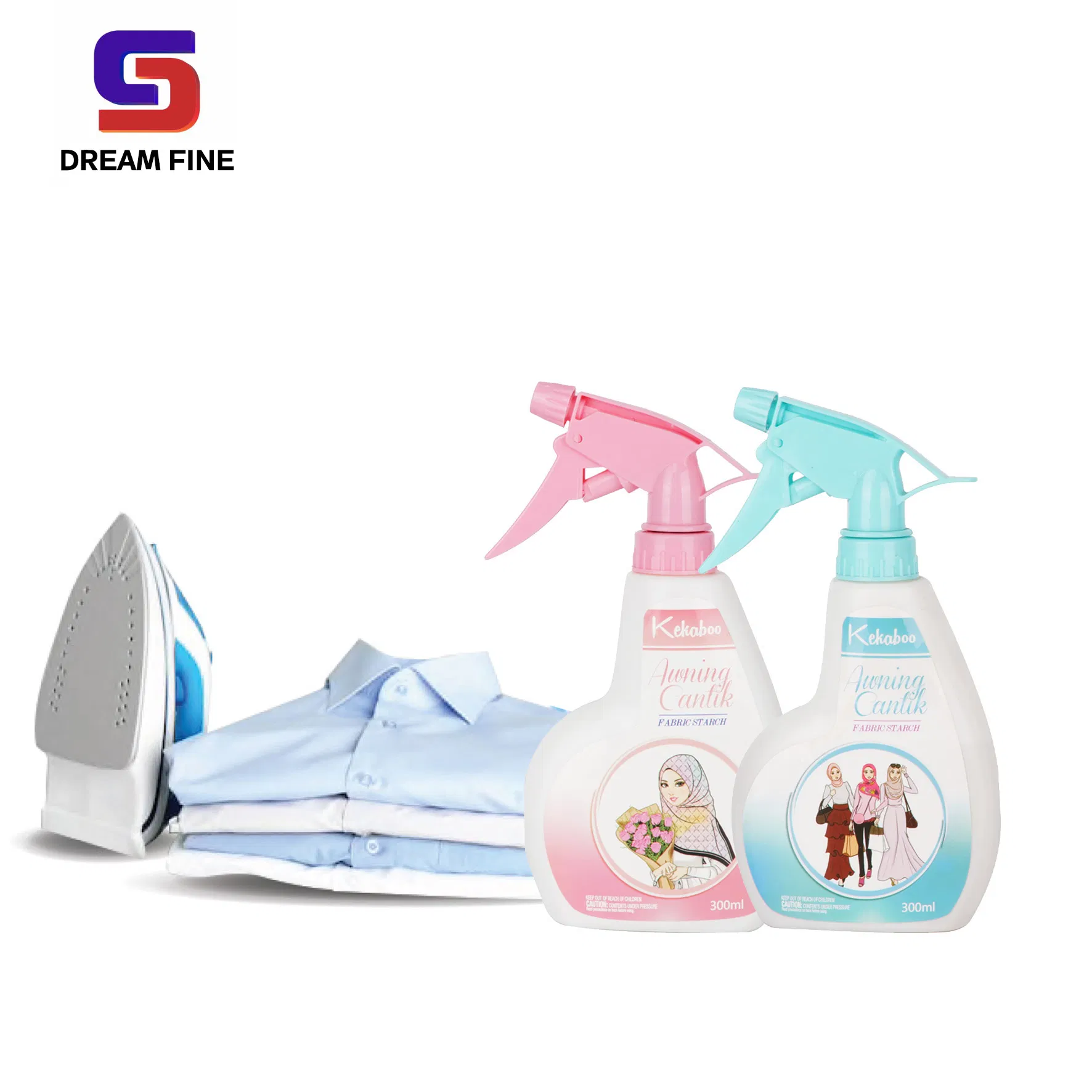 Fabulon Natual Ironing Aid Speed Starch Spray for Cloths Hijab