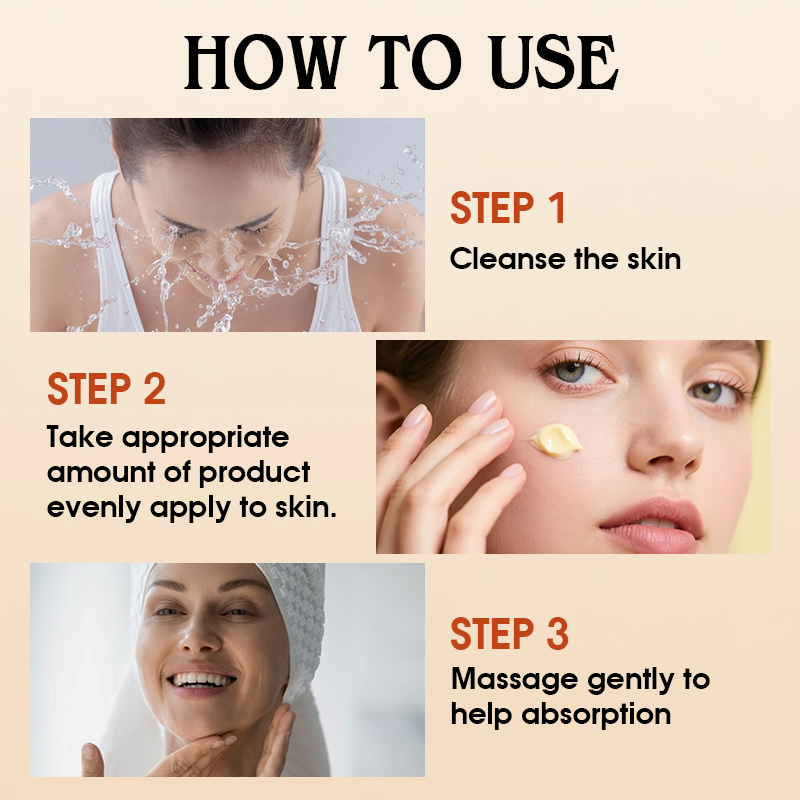 Lightweight Facial Cream to Boost Collagen Deeply Hydrate and Improve Skin Texture for Daily Use