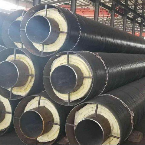 3 Inch Glass Wool Steel Jacket Firproof Flexible Calcium Silicate Underground Steam Insulation Pipe