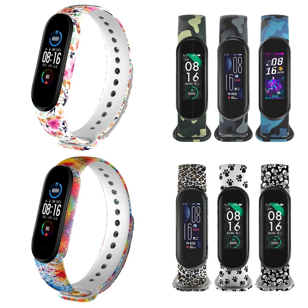 High Quality Custom Removable Adjustable Logo Printed Silicone Watch Bands