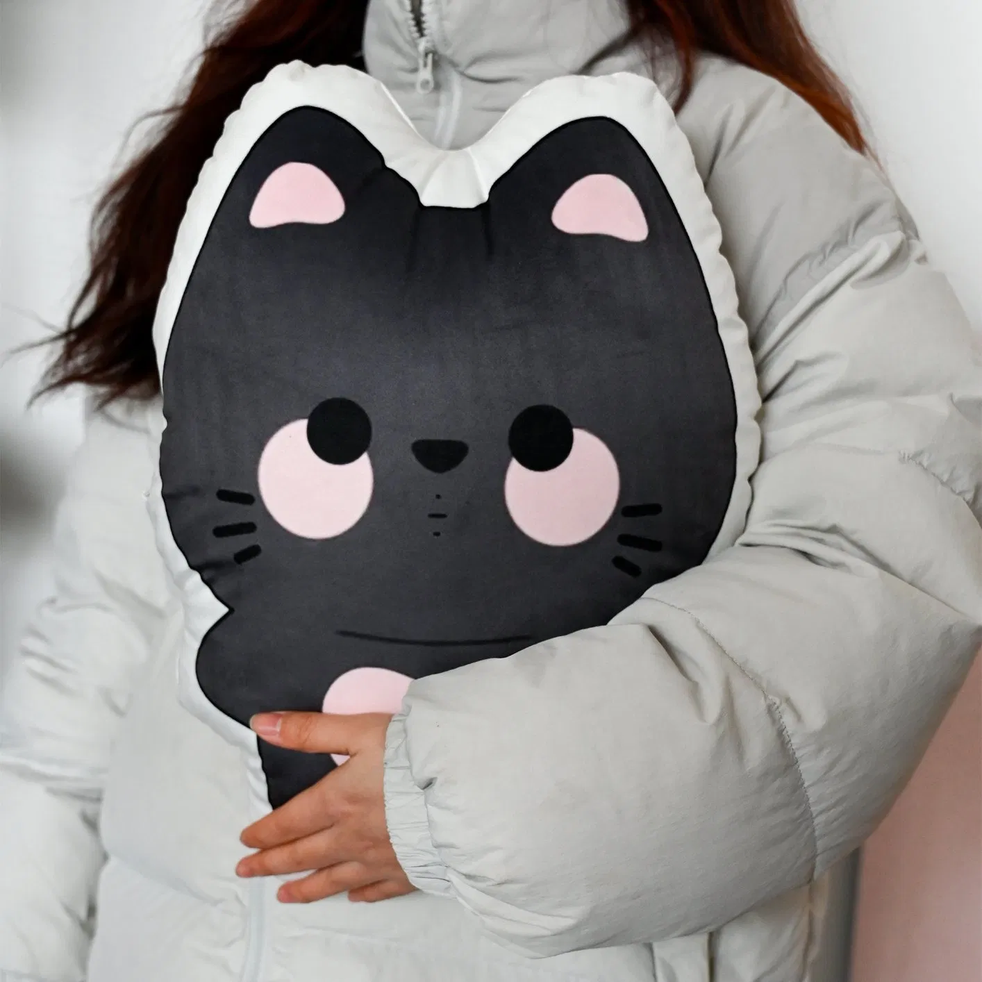 Customized Cartoon Cute Soft Pillow Plush Toy Travel Nap Pillow