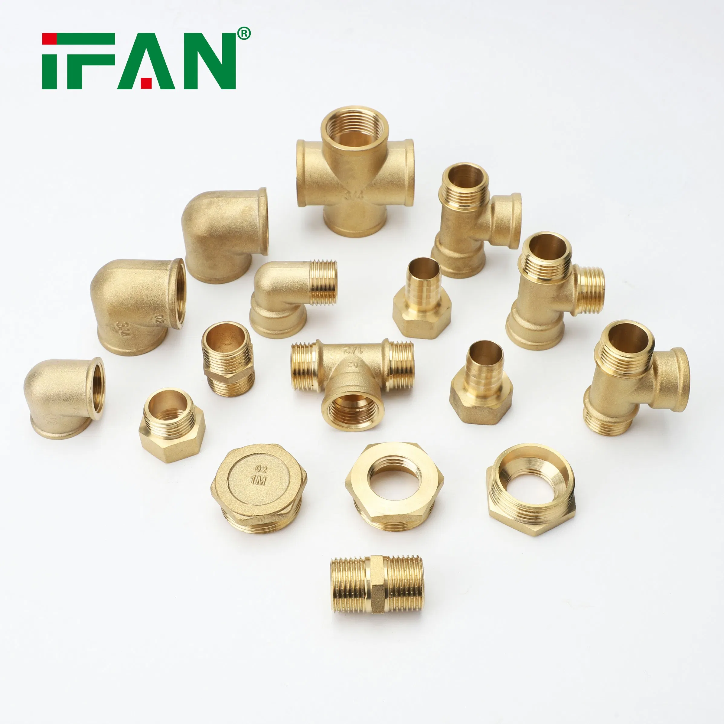 Ifan Customization Thread Bushing Brass Pipe Fittings
