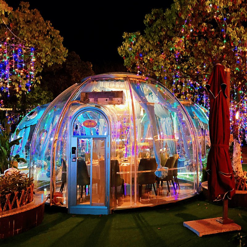 New Product 2024 Transparent Prefab Dome House Bubble Dome Room
