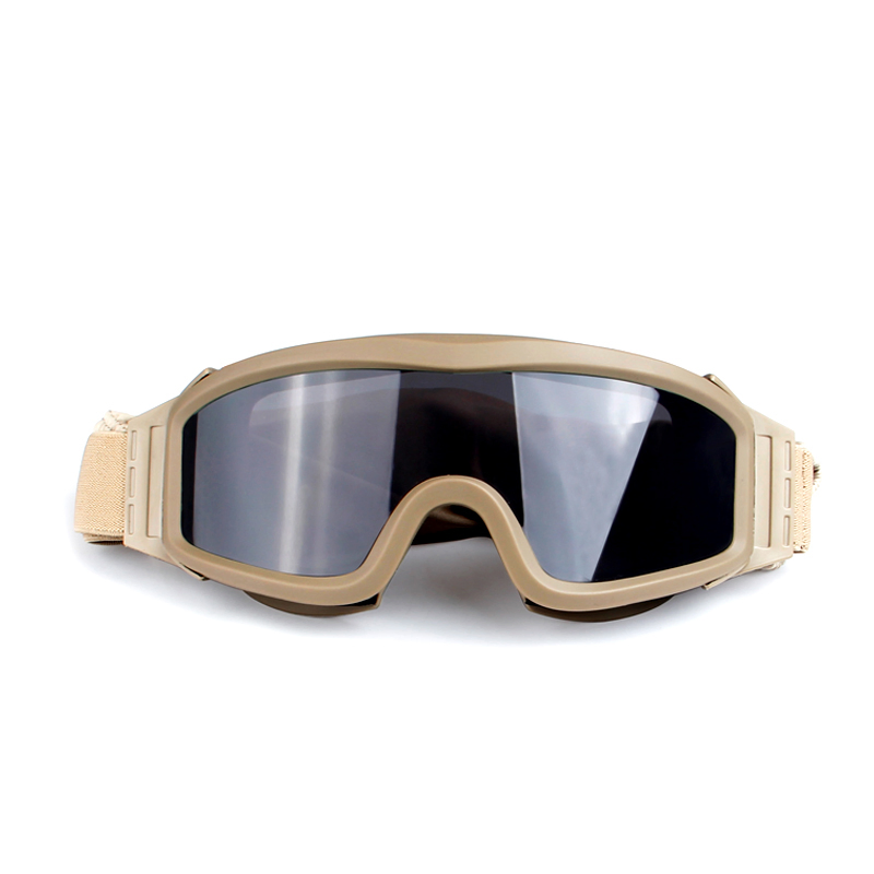 Factory Myopia Tactical Glasses Equipment Wind-Proof, Sand-Proof, Shock-Proof CS Goggles, Cycling, Skiing, Outdoor Sports, Shock-Proof Glass