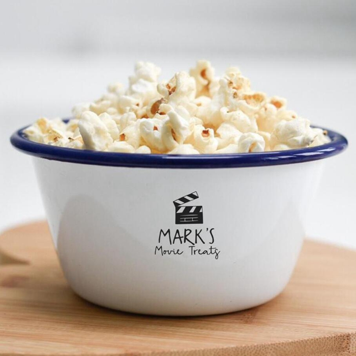 Enamel Serving Bowl Mixing Basin for Kitchen Camping Outdoor Indoor Use