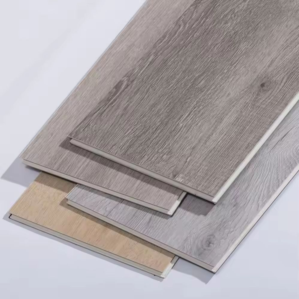 Виниловый ламинат SPC Click с рисунком дерева и камня, 4 мм