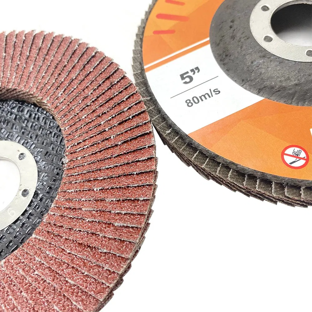 Лепестковый шлифовальный диск 125 мм, зерно 60, для металла