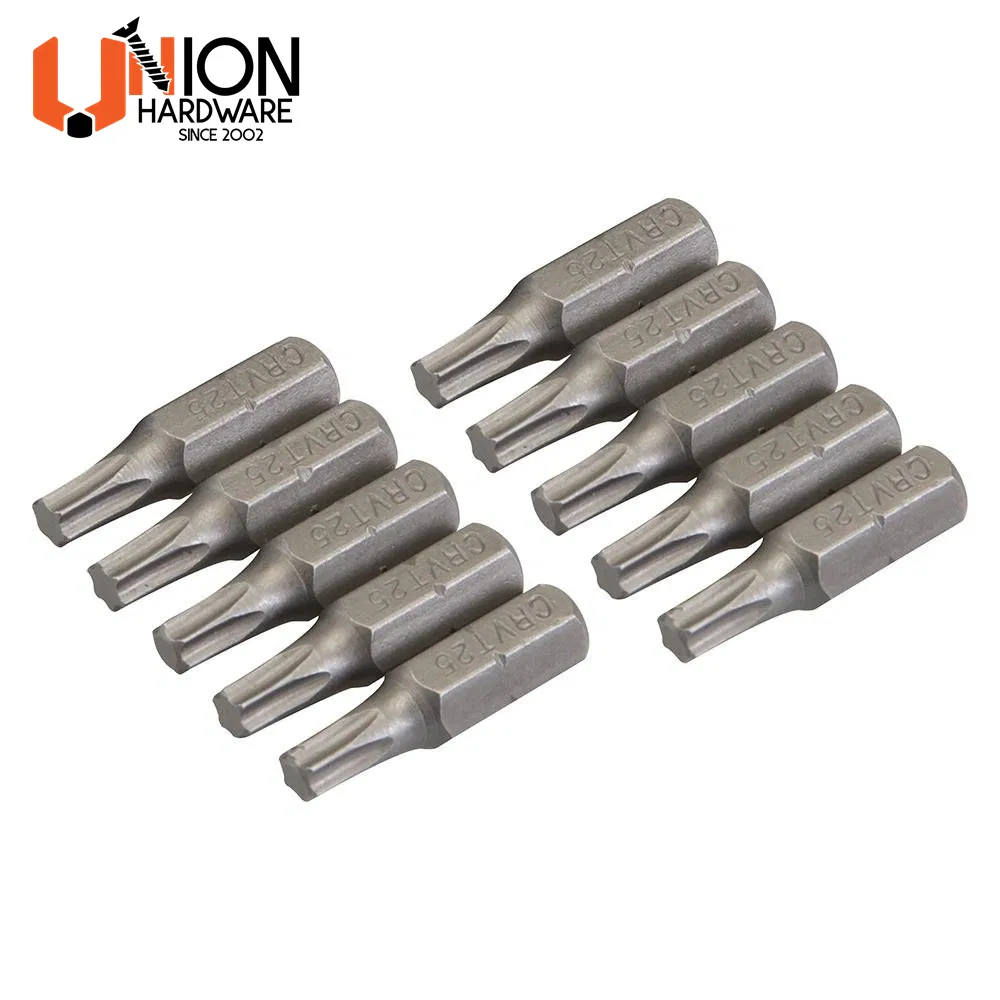 CRV S2 Torx Screw Drive Bits Set T6-T40 Screwdriver Bits