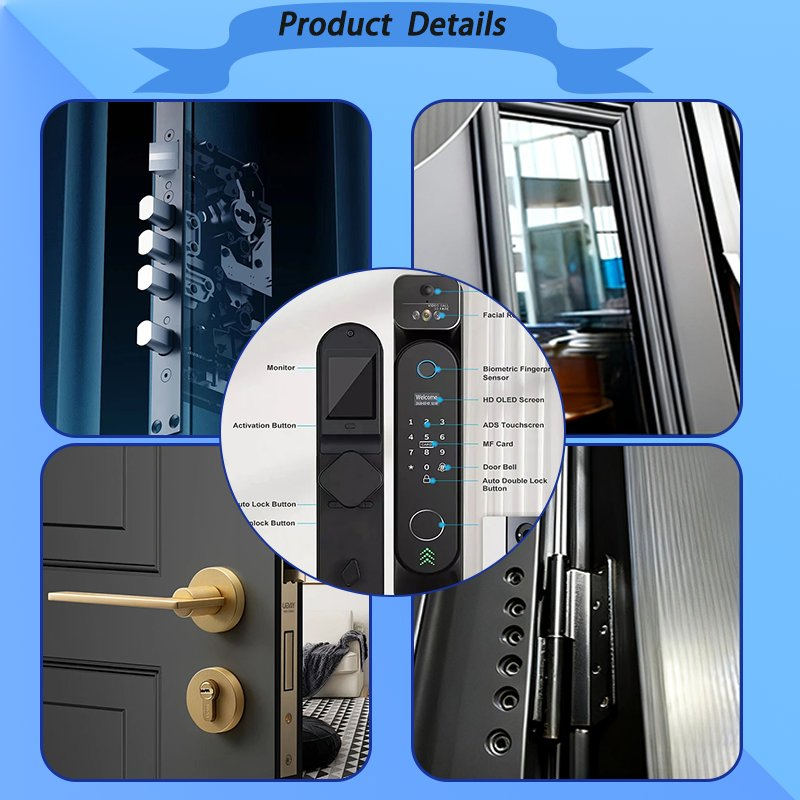 Premium American Light Luxury Aluminum Fence Entrance Design