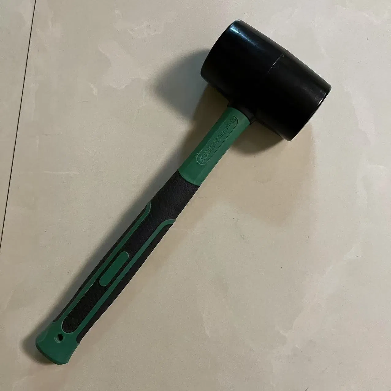 12oz Rubber Hammer with Wooden Handle for Eco-Friendly Projects