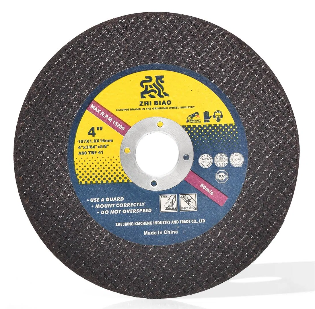 Абразивный отрезной диск 107 мм, красный