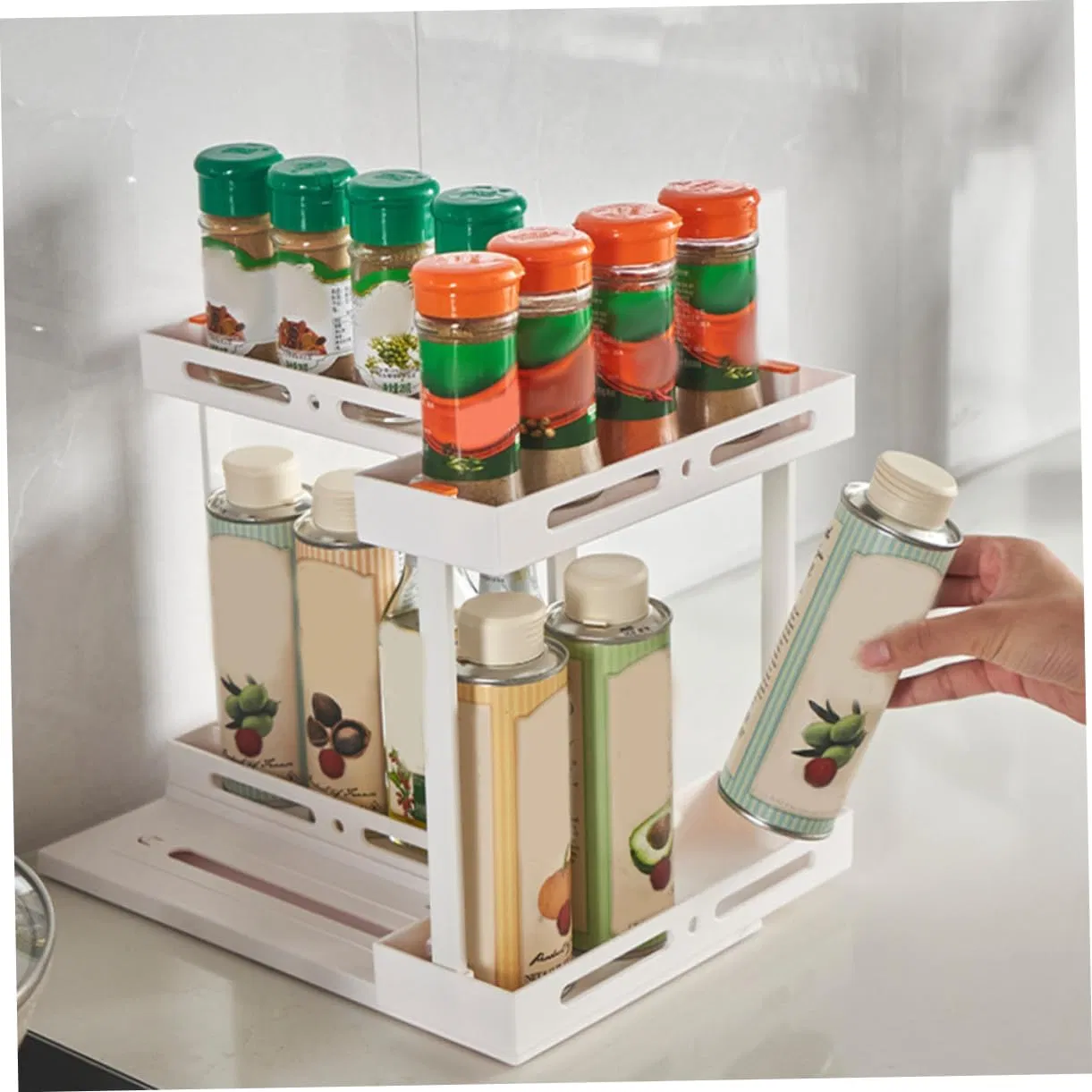 Двухуровневая подставка для специй WBB27566