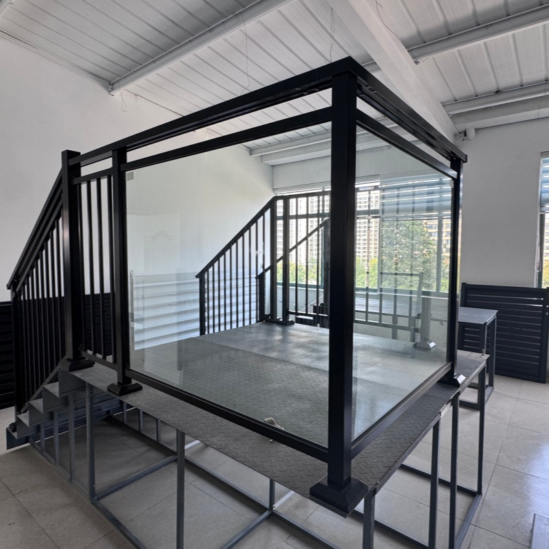 Factory Direct Laminated Glass Railing Staircase Glass Railing