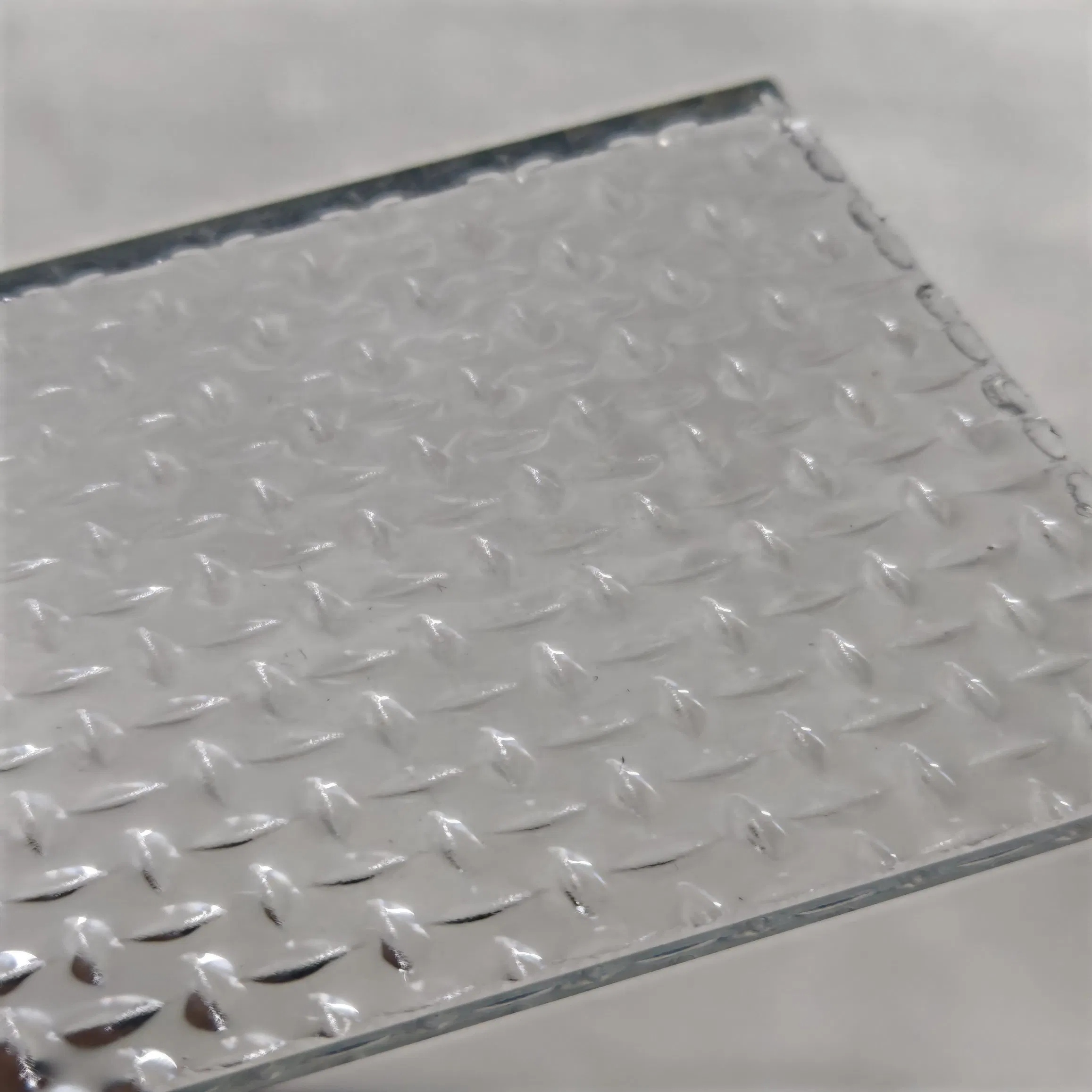 Bright Three-Dimensional Etched Glass Decorative Glass