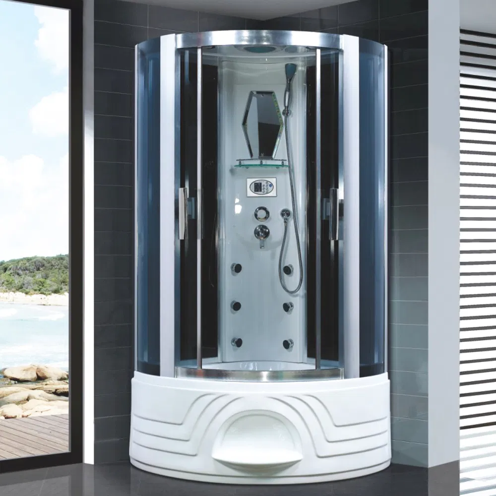 Hot Selling Corner with Tub Tempered Glass Steam Shower Room