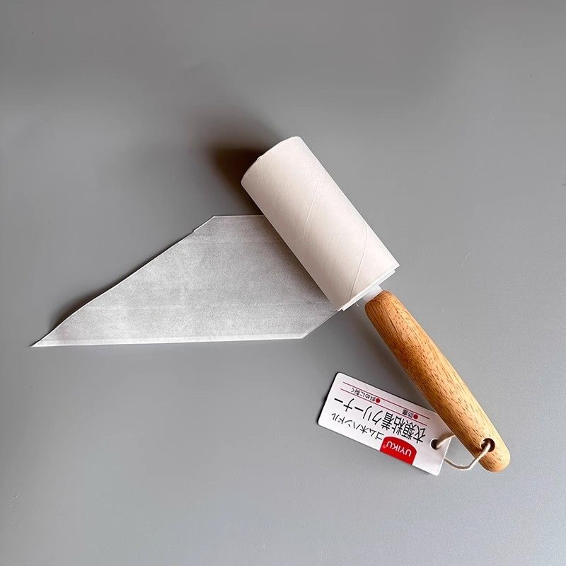 Wood Handle Lint Roller with Plastic Cover 60layers