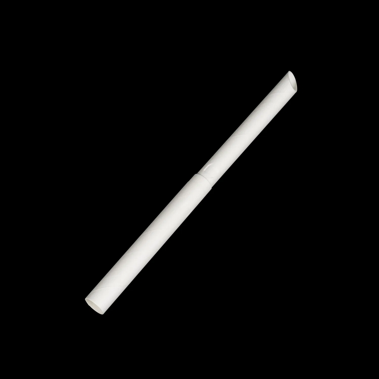 1000PCS Wholesale Telescopic Stripe Straws - Edible Ink Quick-Drying Printing Compostable Material