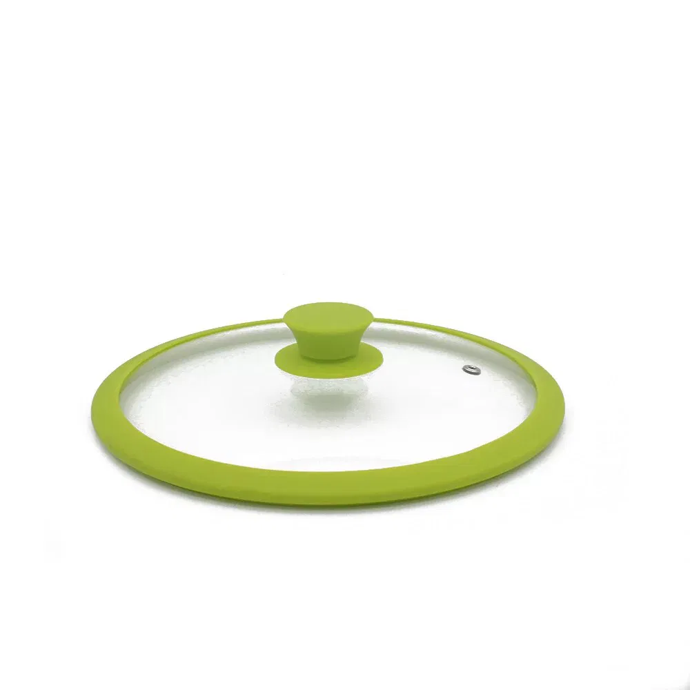 Tempered Glass Lid with Silicone