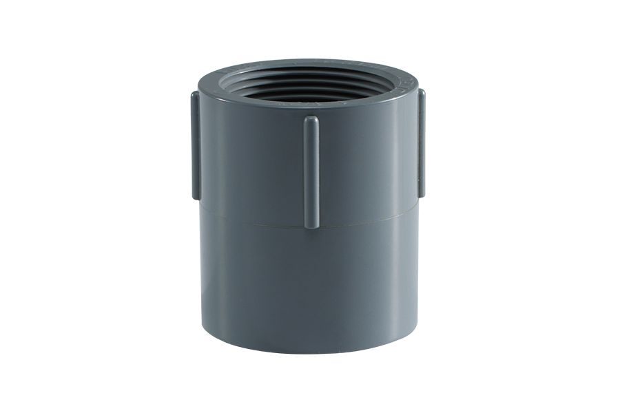 DIN Chemical Usage Plastic Pipe Fitting CPVC Female Coupling