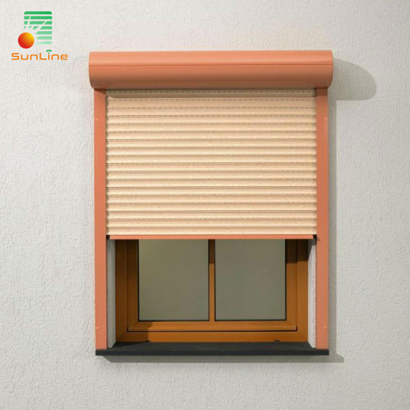 Residencial Use Hurricane Windproof Roller Shutter Window