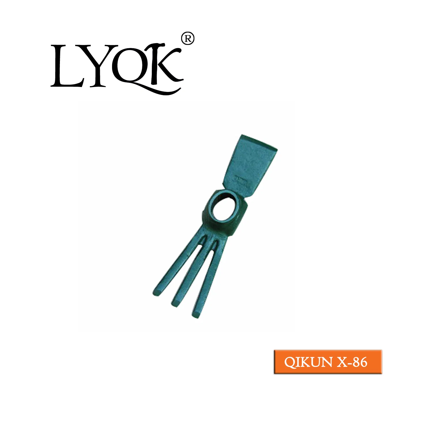 X-81 High Quality Rail Steel 65mn Agriculture Farm Garden Hardware Hand Tools Pick Head Mattock Pickaxe