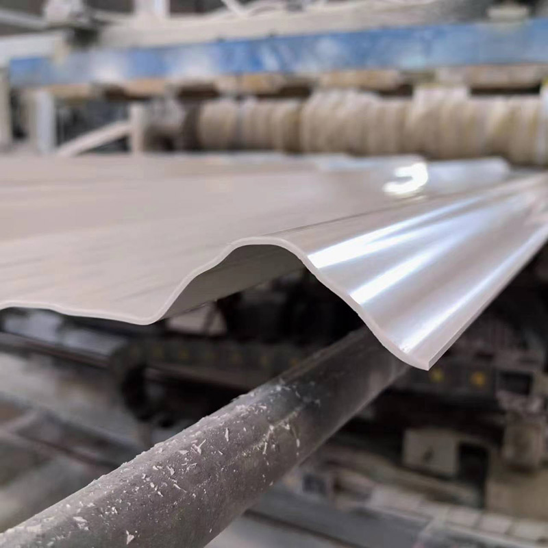 UV Protection Technology Premium - Grade Bungalow Apartment PVC Trapezoid Roofing/Roof Sheet Tile