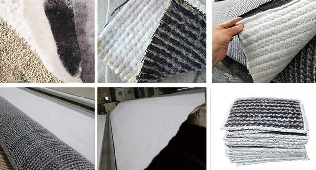 Gcl Black Waterproof Bentonite Geotextile 4000g 4500GSM 4800GSM Geosynthetics Clay Liner 4000g 4500g 4800g