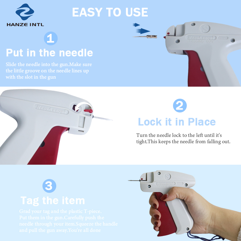 Пистолет для этикеток одежды, Tagging Gun