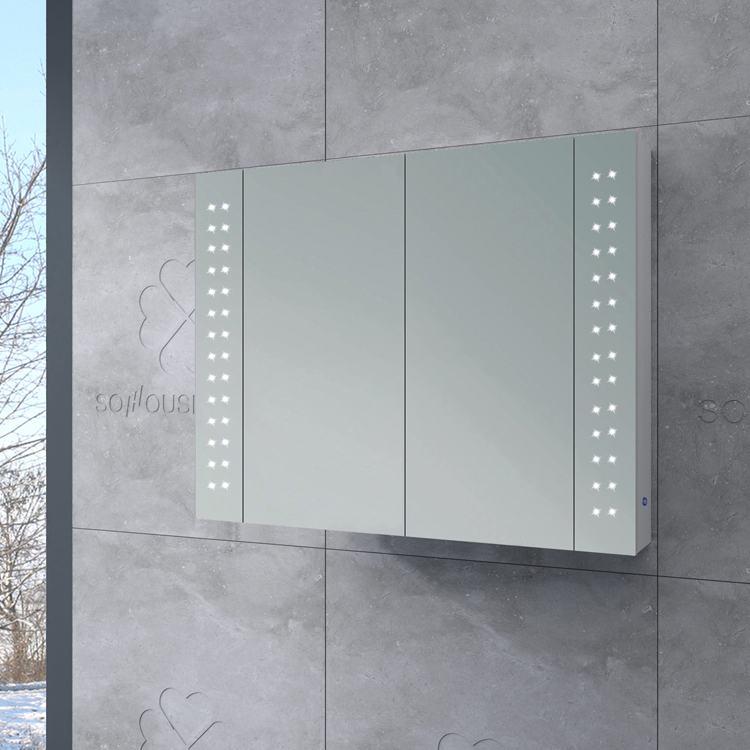 Сенсорное LED зеркало для ванной с подсветкой