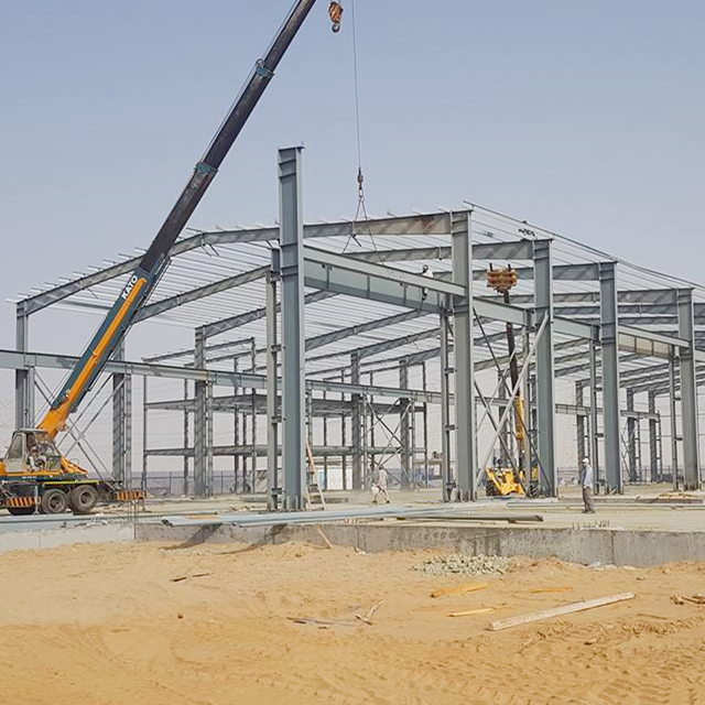 Jinggang Factory Customized Prefabricated Steel Structure Building for Industrial Warehouse Workshop