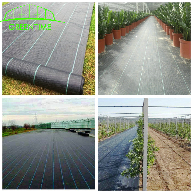 Hot Sale Weed Mat PP PE Woven Plastic Weed Control Block Mat Fabric Cloth Weed Barrier Non Woven for Agricultural Ground Cover