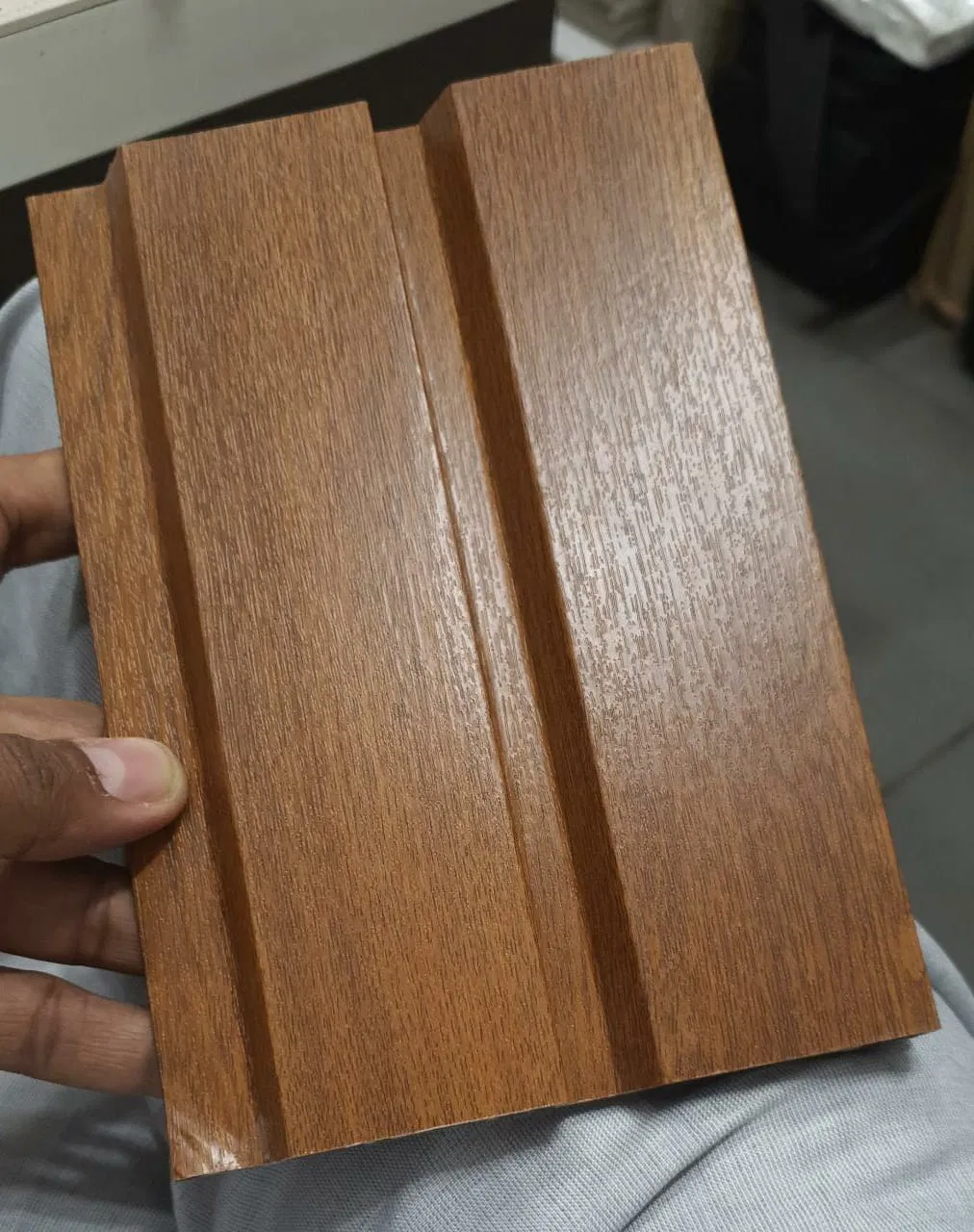 PVC Fence/WPC Wall Panel Wrapping/Lamination Exterior Use PVC Film/Foil with Wooden Texture