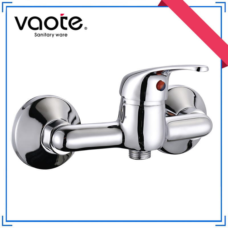 Wall Mounted Single Lever Bath Mixer Modern Tub Faucet (VT 10107)
