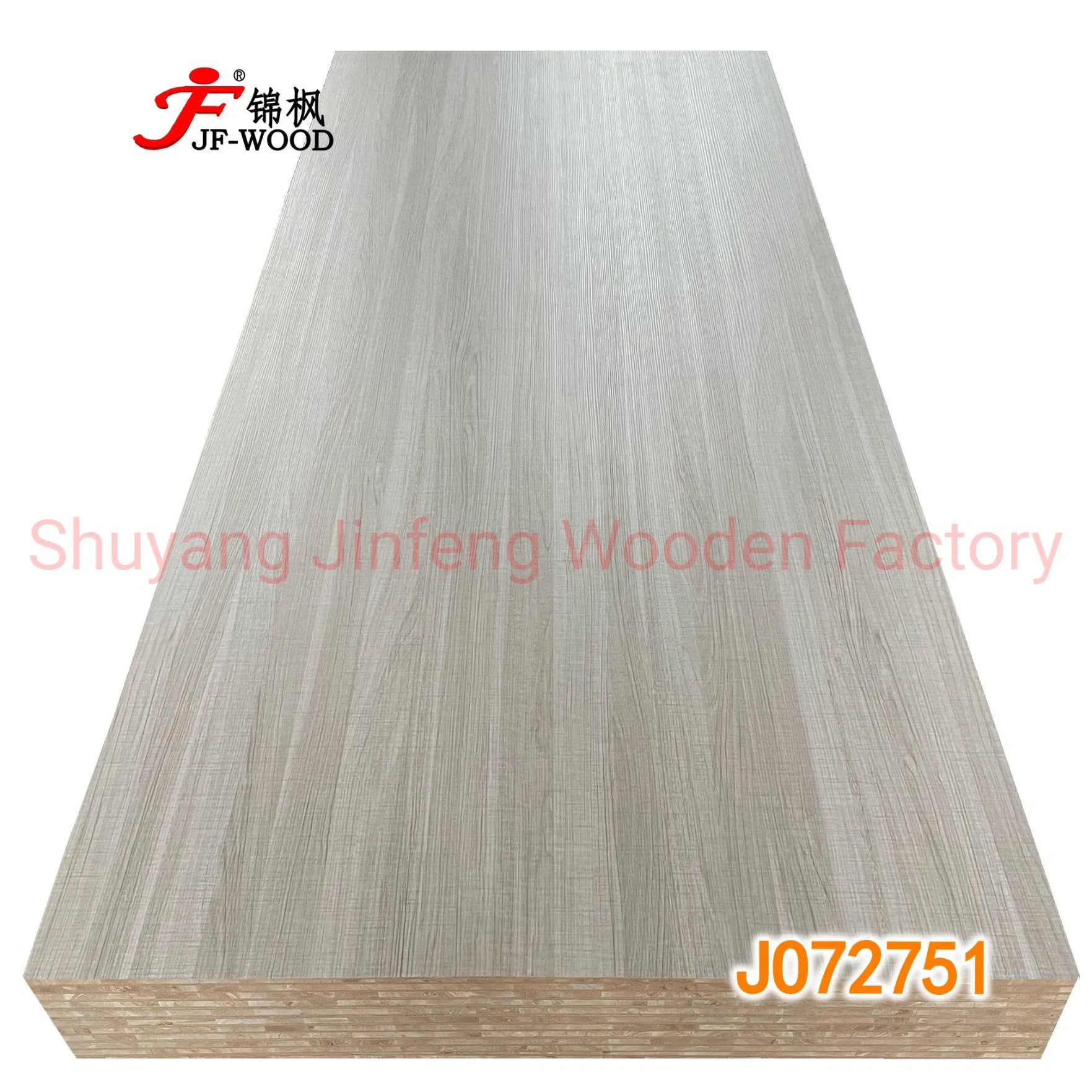 1220X2440X18mm Falcatta Coare AAA Grade Import From From Indonesia Melamine Hmr MDF Coated Coveredmatt or Glossy Deep Embossed Melamine Blockboard for Cabinets