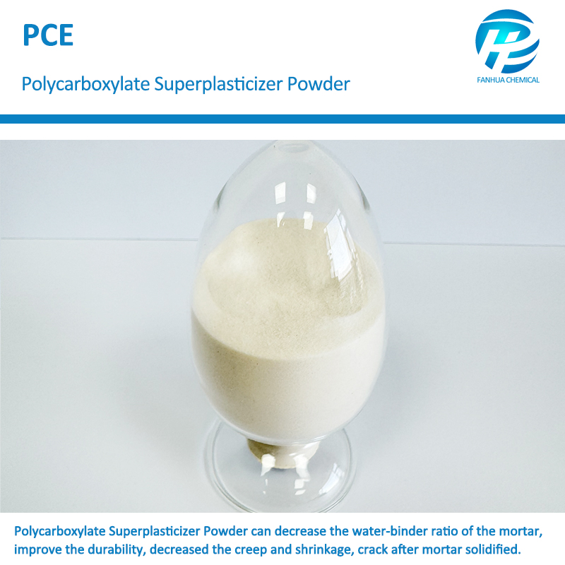 High Reducing Admixture PCE for Mortar Water Reducing Rate Min 30%