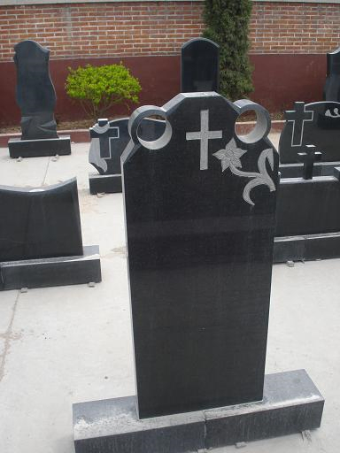 Black Tombstones Shanxi Black Granite Tombstones