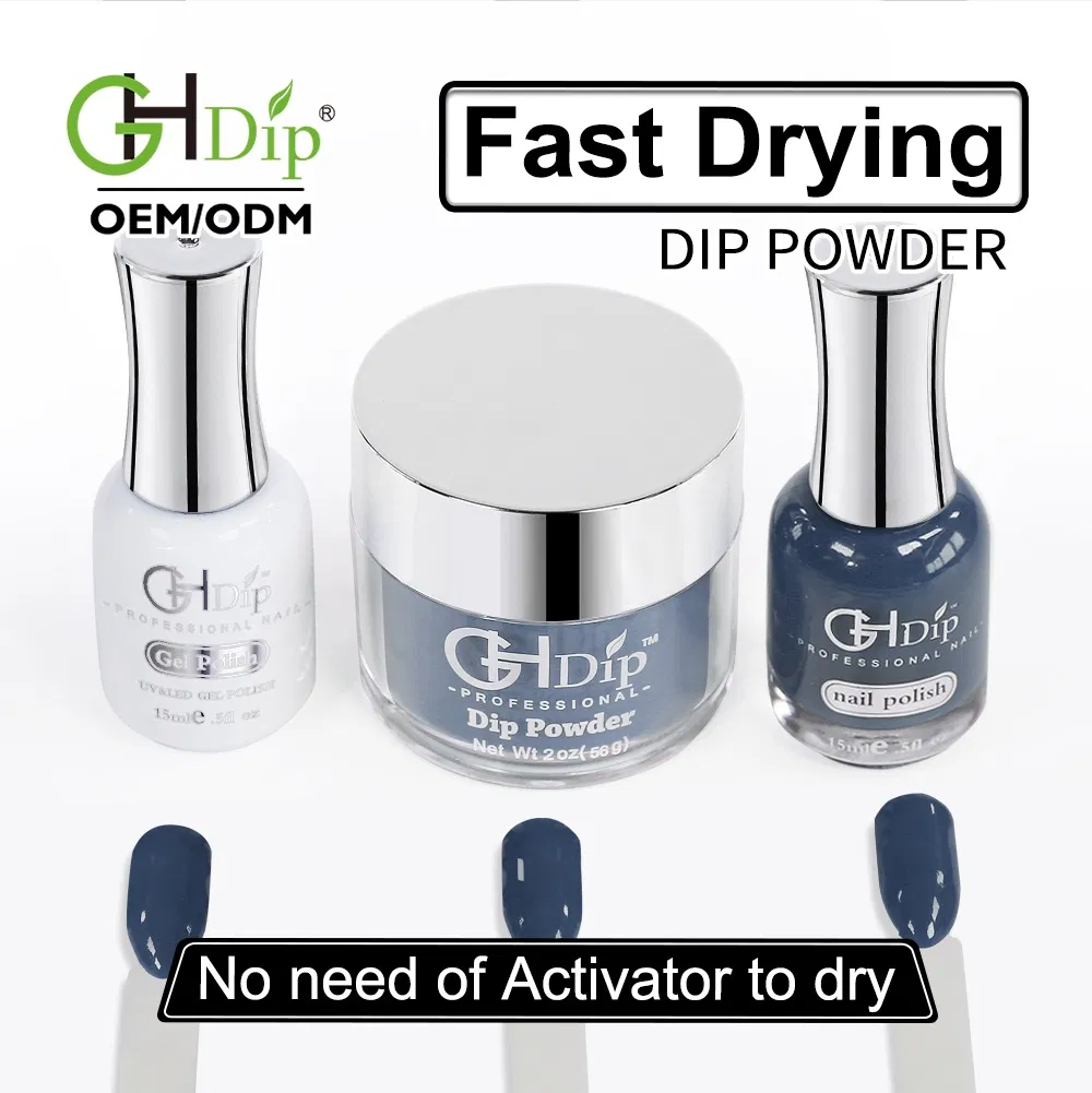 Fast Drying Dipping Powder Color Match Gel and Lacquer