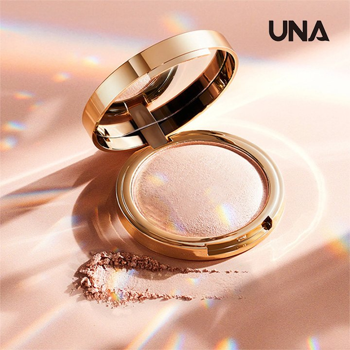 Custom Wholesale Cosmetic Private Label Highlighter Makeup Highlight Palette Face High Pigment Single Shimmer Highlighter