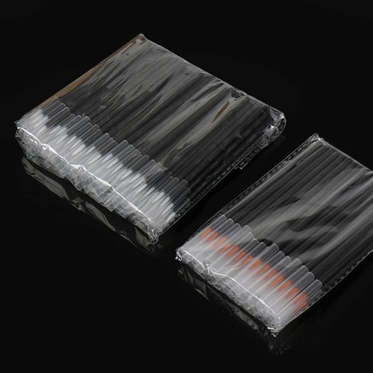 50PCS Disposable Eyeliner Brush Applicator Cosmetic Eye Wands Makeup Tool
