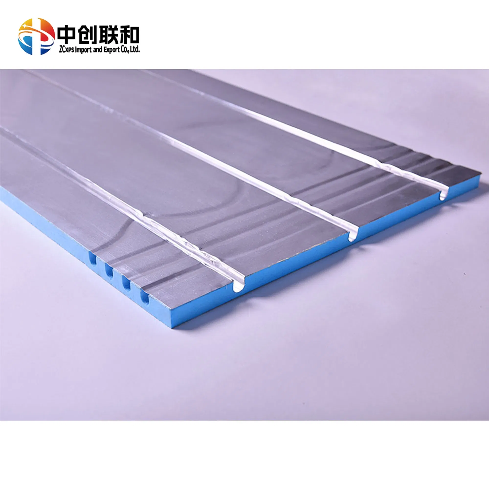 Dry Underfloor Heating for Wooden Floor with Pre-Grooved XPS Underfloor Heating Panel