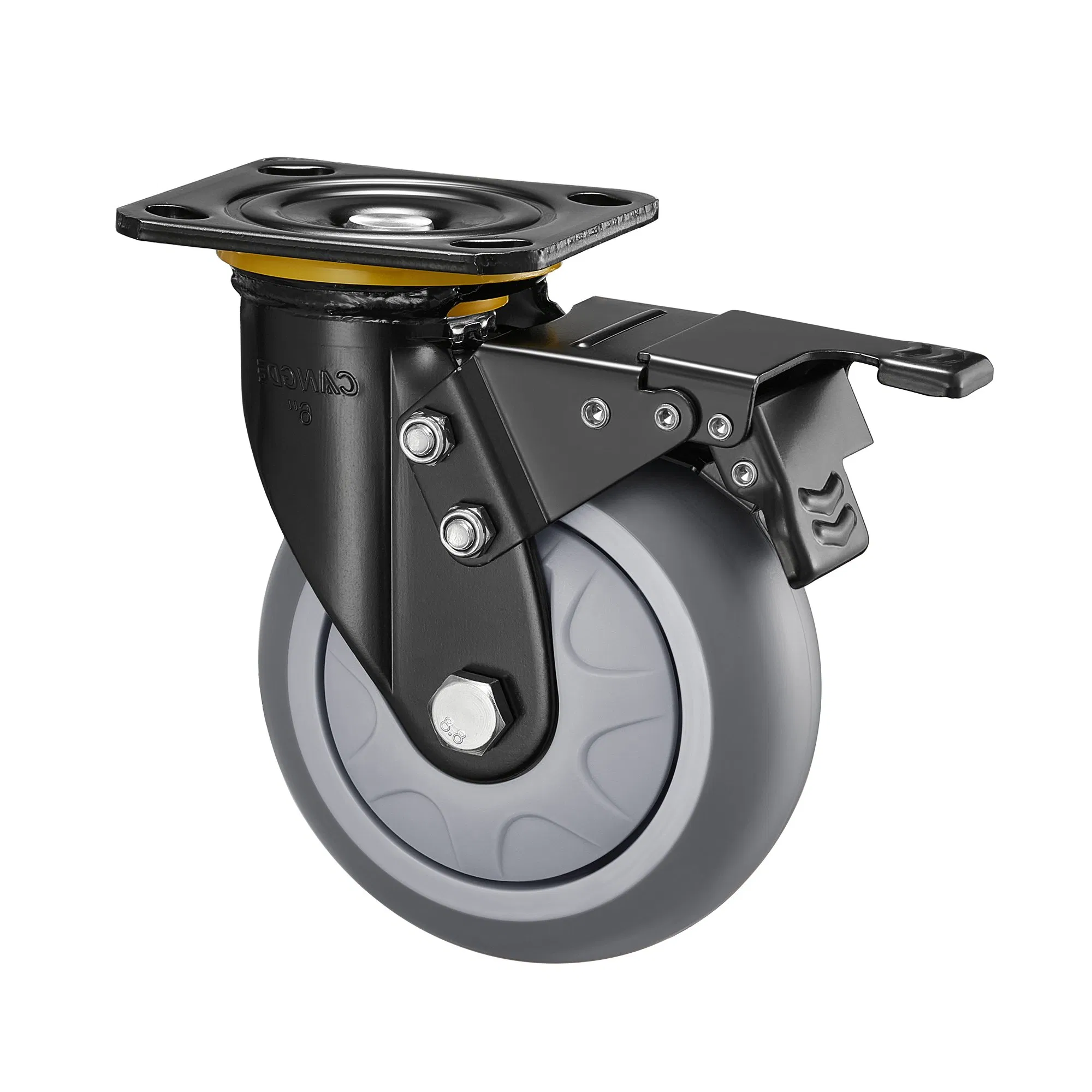 4/5/6/8 Inch TPR Heavy Duty Caster Wheels