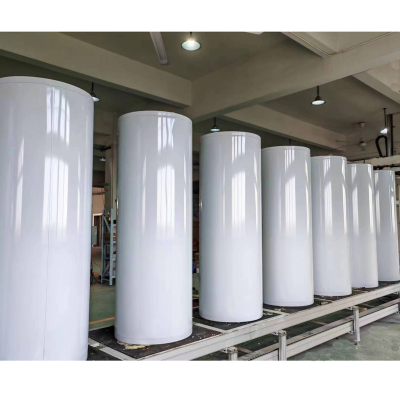 China Factory Wholesale Cylinder Storage Tank Stainless Hot Water Tank for Household