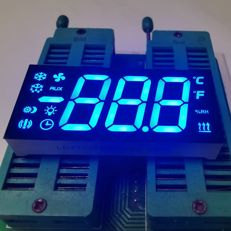 Triple Digit 7 Segment LED Display Common Cathode for Refrigerator Controller