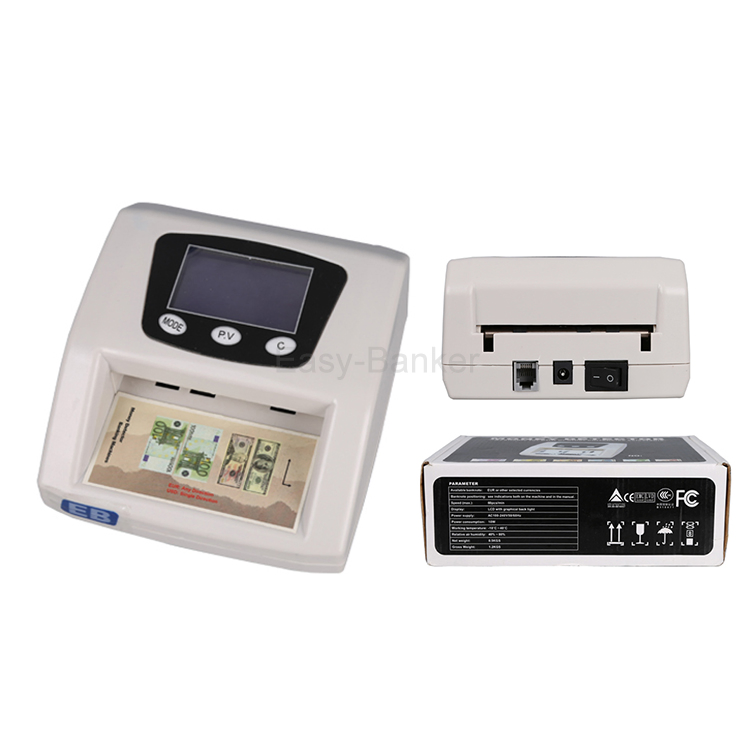 DC-2068 Automatic Plastic Money Detector Currency Money Checking  detector Machine