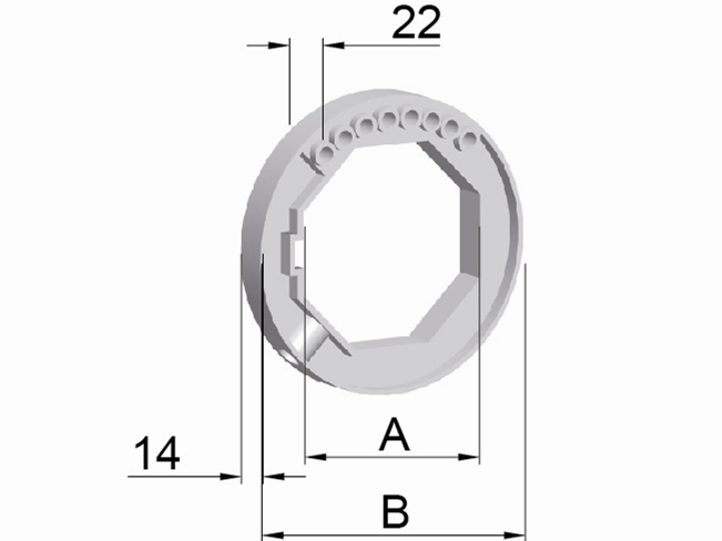 Euroblock for Anti-Push up Device